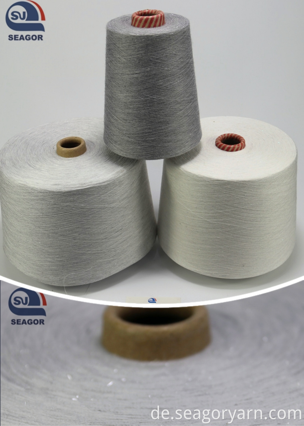 Silver Coated Lurex Yarn